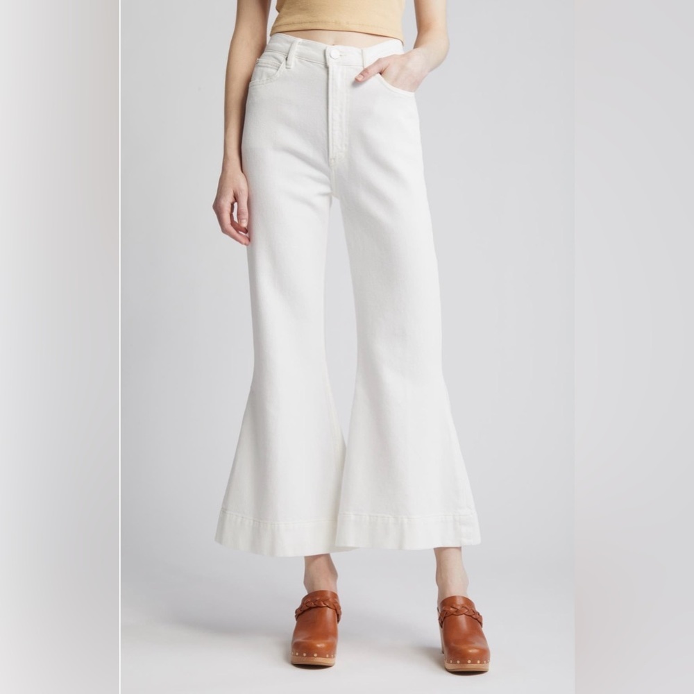 Frame the extreme flare ankle jeans